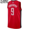 Camiseta Niños NBA Houston Rockets Josh Christopher 9 2022-23 Nike Icon Edition Rojo Swingman